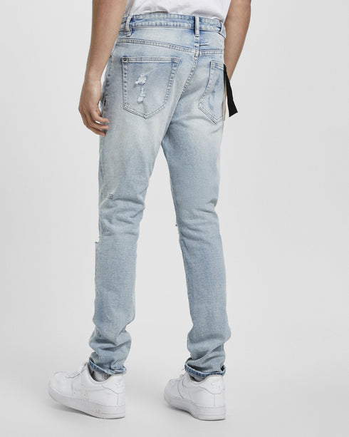 KSUBI CHITCH PUNK BLUE TRASHED Mens Apparel - MENS APPAREL